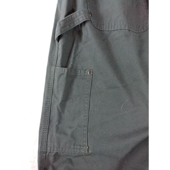 Duke Haband men's gray jeans carpenter side elastic waist size 42x 28.5" - Picture 12 of 16
